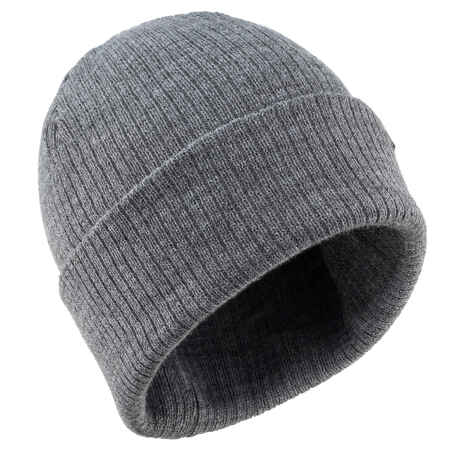 KIDS’ SKI HAT - FISHERMAN - GREY