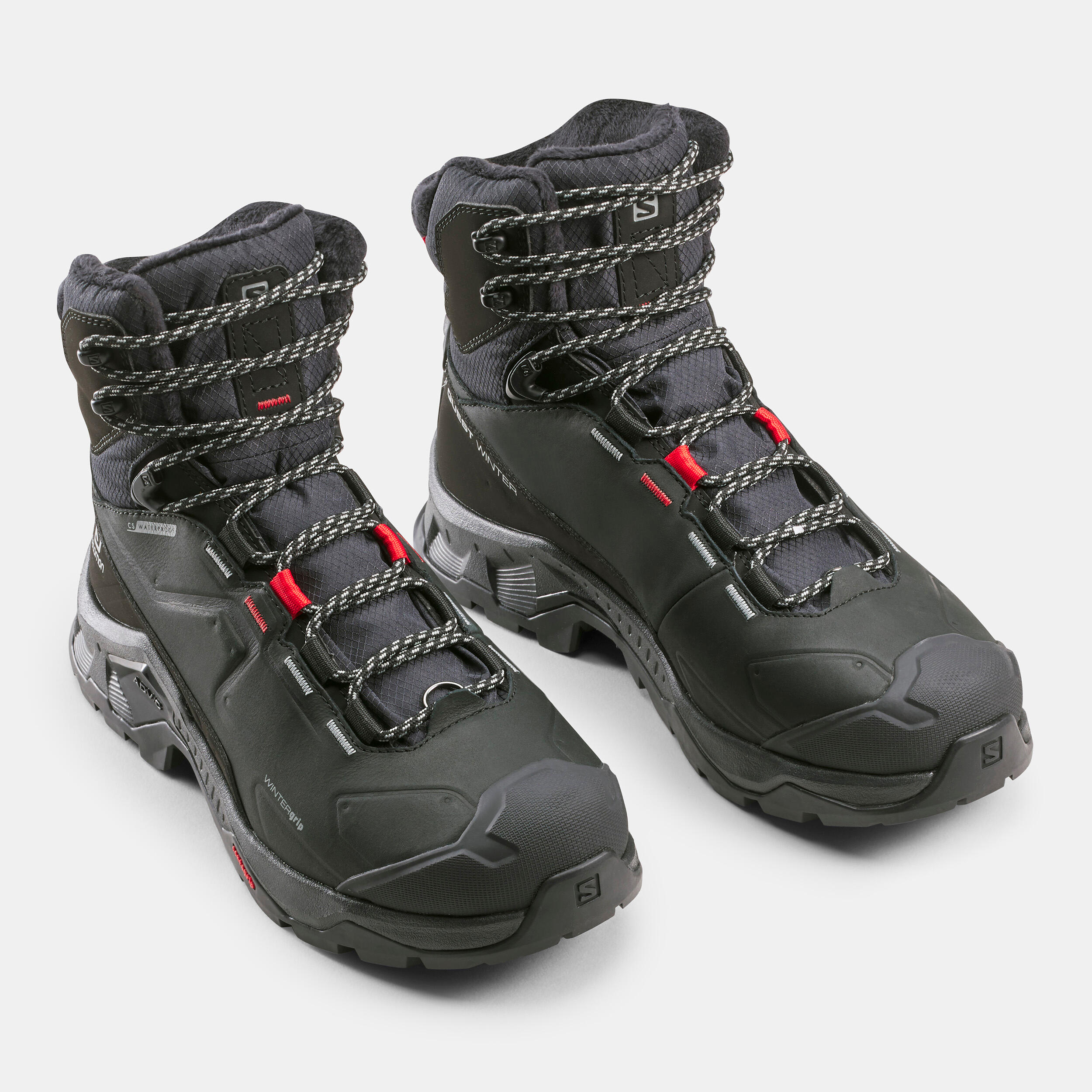 Adult Unisex Snow Hiking Boots Salomon Quest Winter TS CSW  3/5