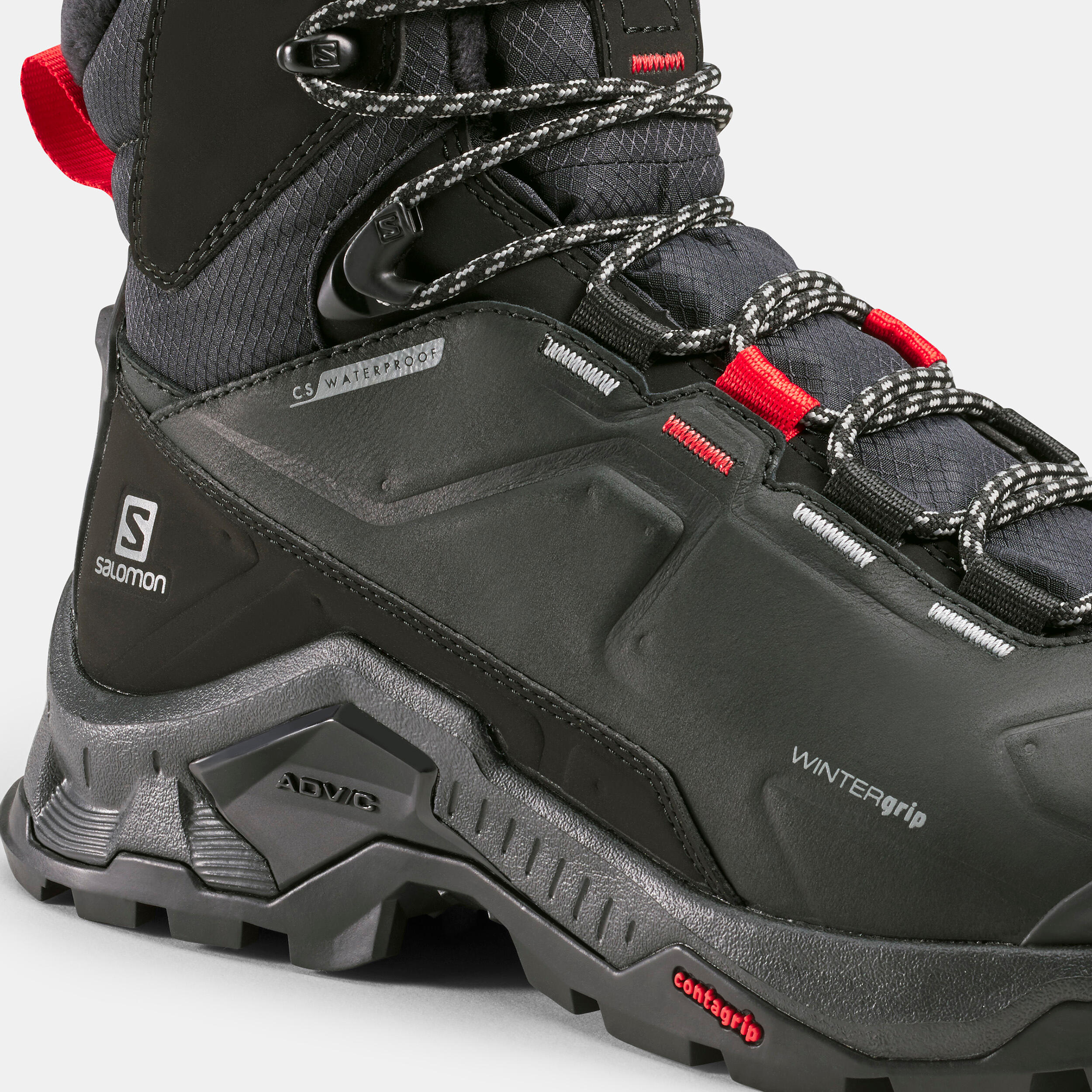Adult Unisex Snow Hiking Boots Salomon Quest Winter TS CSW  5/5