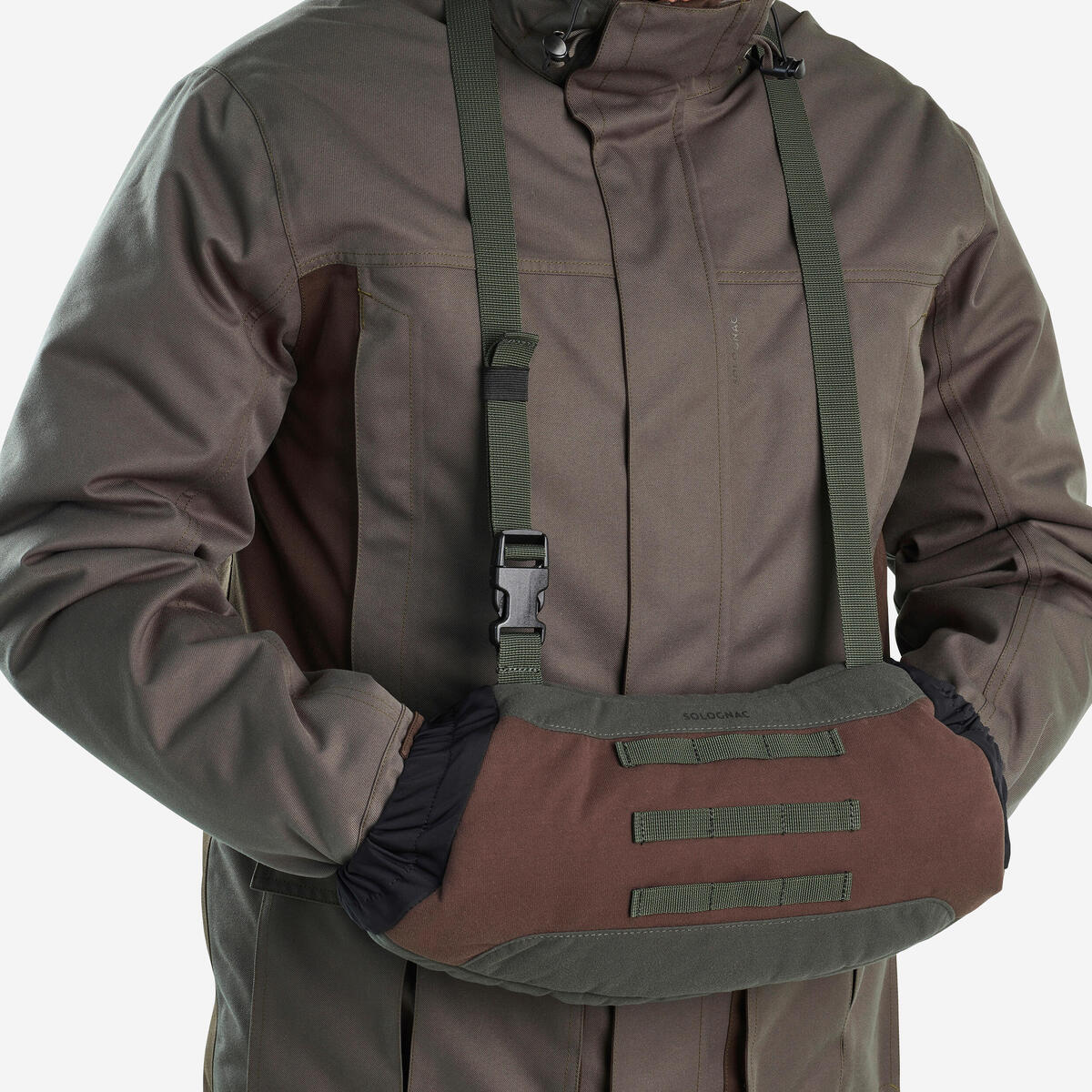 MANCHON CHASSE CHAUD MARRON 500