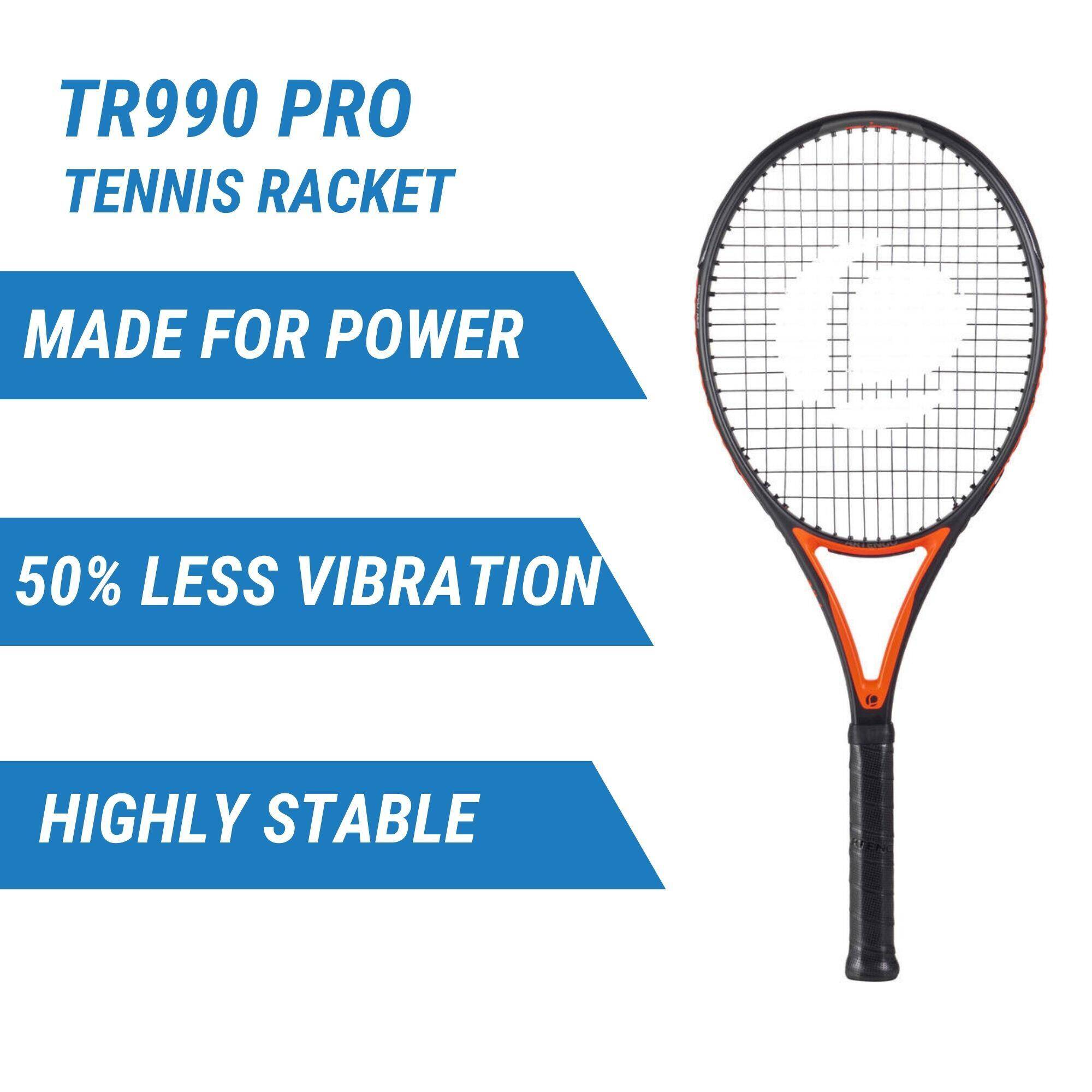 Adult Tennis Racket TR990 Pro - Black/Red -  3
