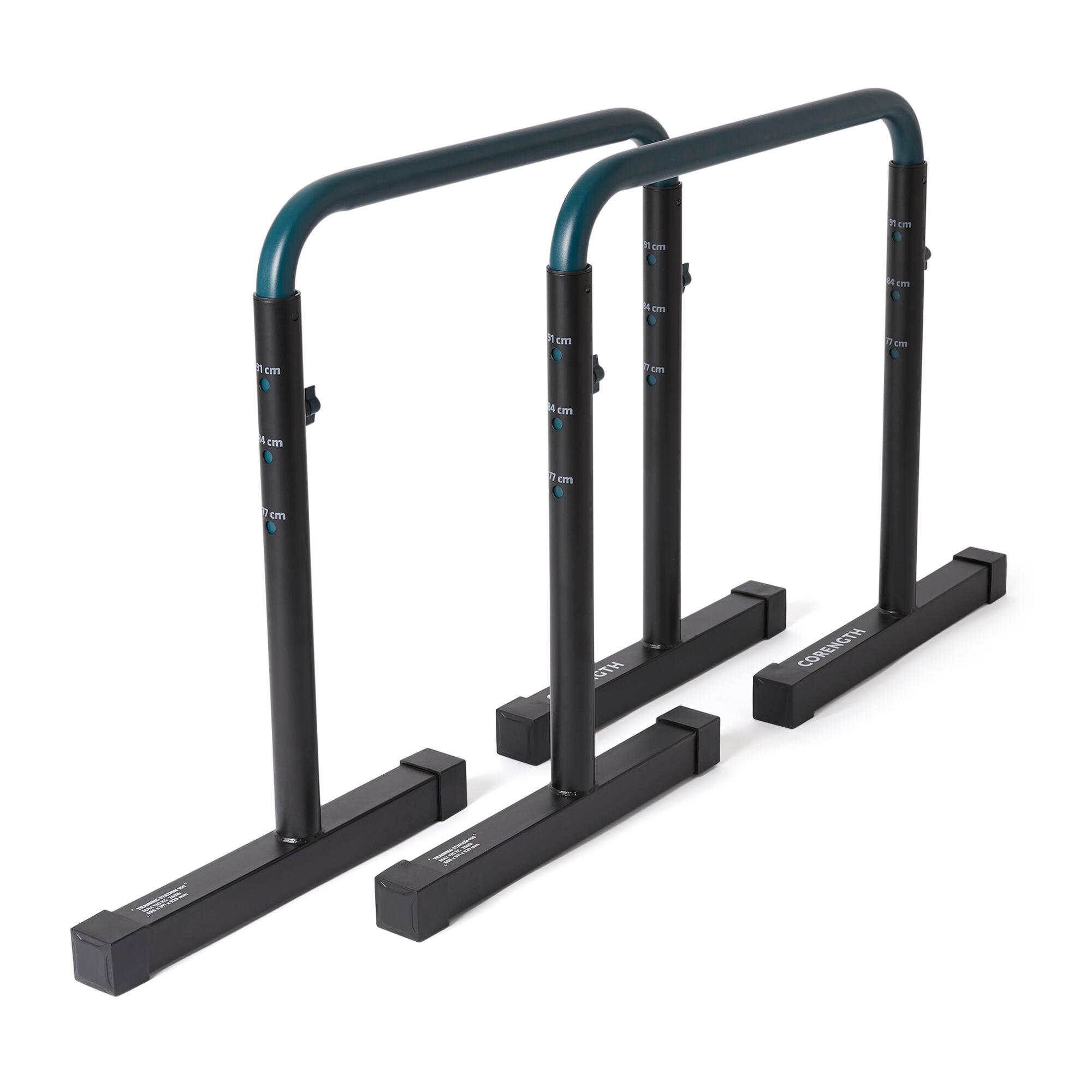 Adjustable and Compact Design Dip Bars TS 100 Decathlon