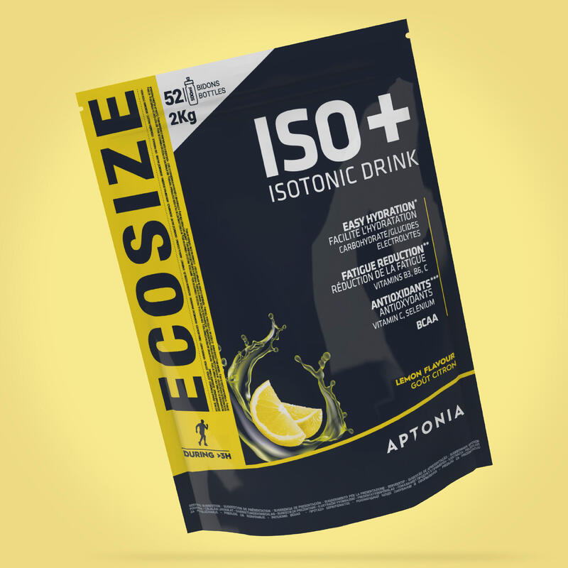 Isotonický nápoj ISO+ v prášku citrónový 2 kg