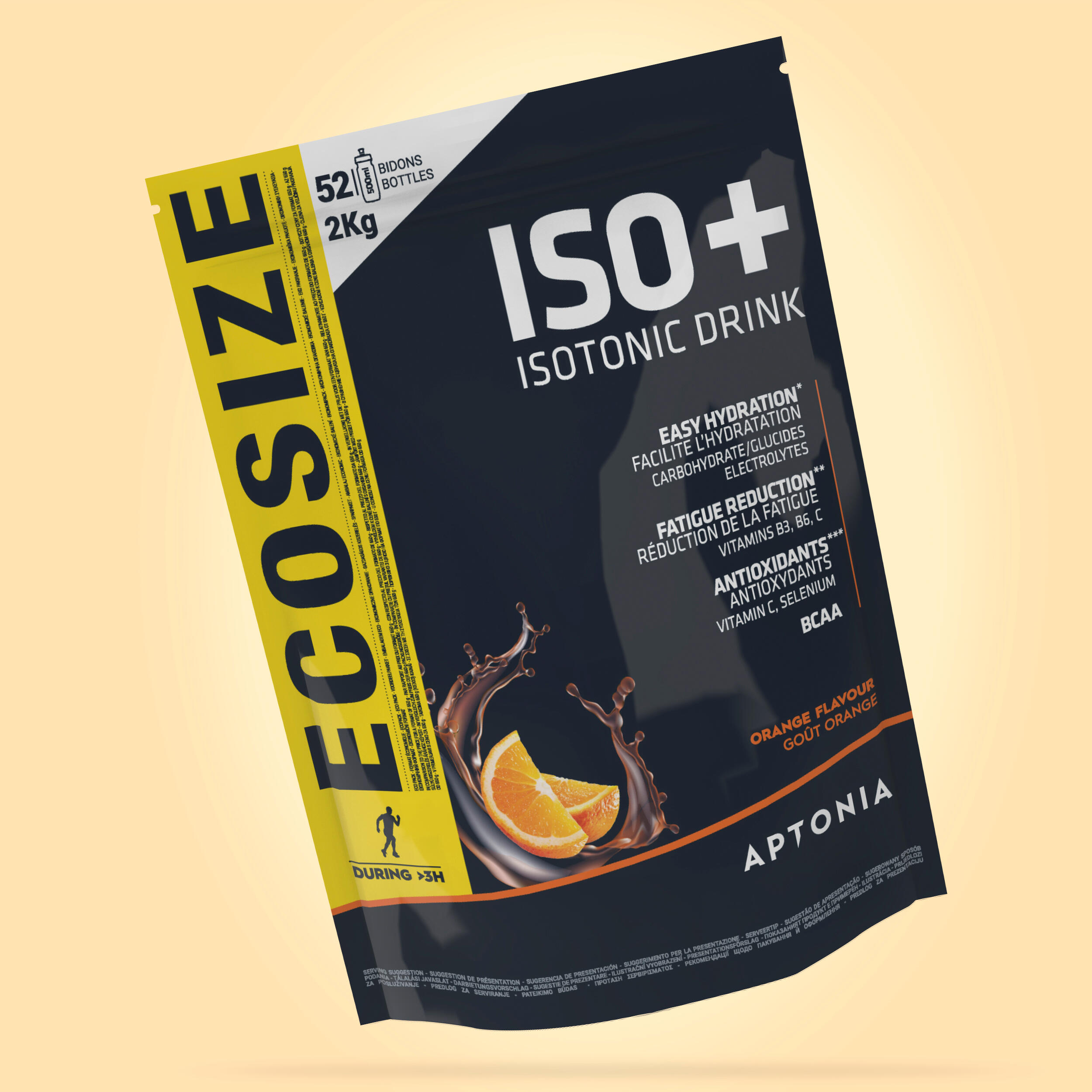 Iso+ Isotonic Drink Powder 2 kg - Orange 3/6