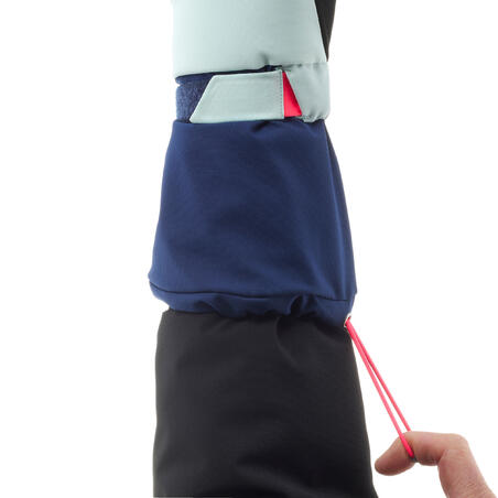 ПЕРЧАТКИ ЛЫЖНЫЕ ТЕПЛЫЕ ВОДОНЕПРОНИЦ. Д/ДЕТЕЙ ТЕМНО-СИНЕ-РОЗОВЫЕ ФЛЮОРЕСЦЕНТ. 550