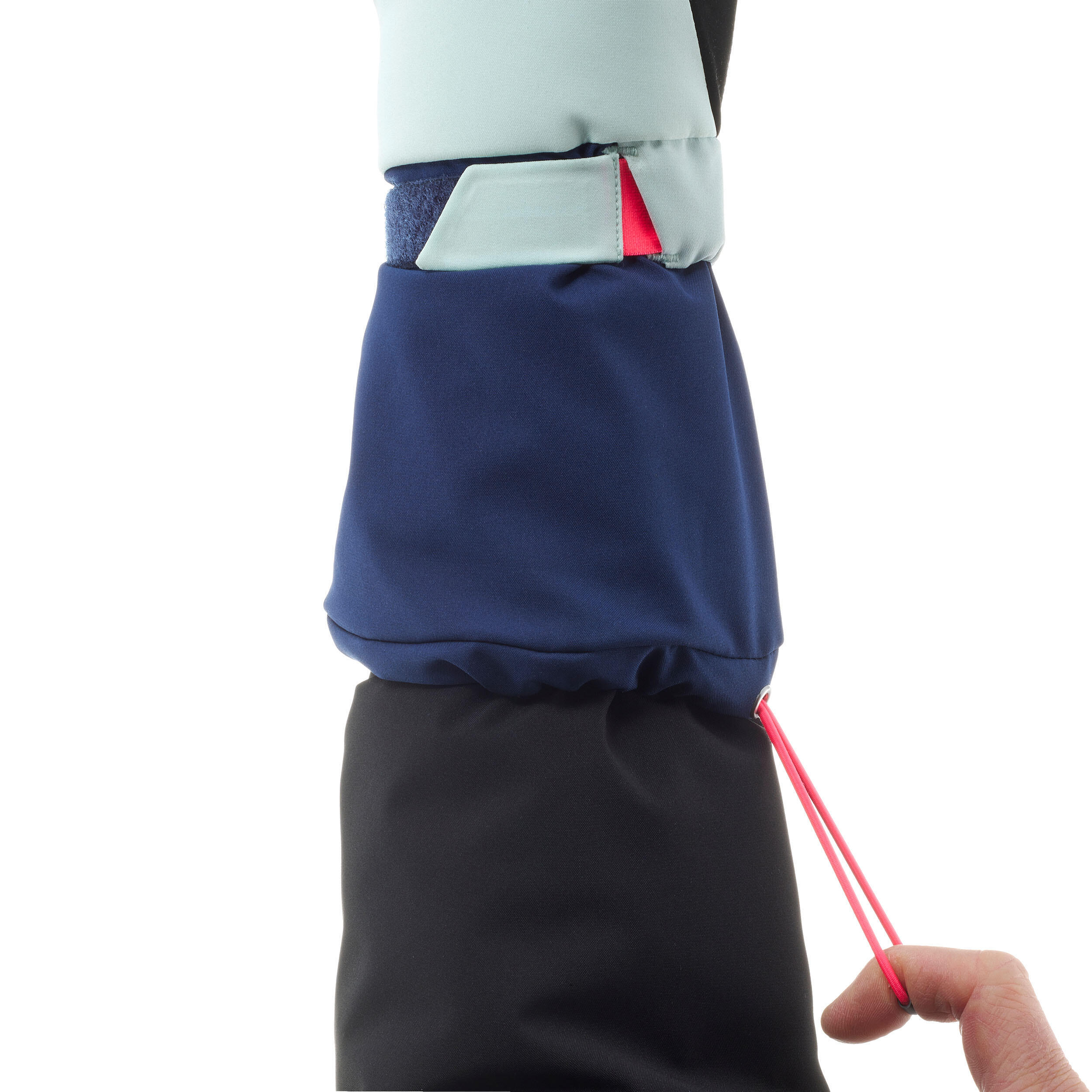 Guanti sci bambino 550 azzurri 5/6
