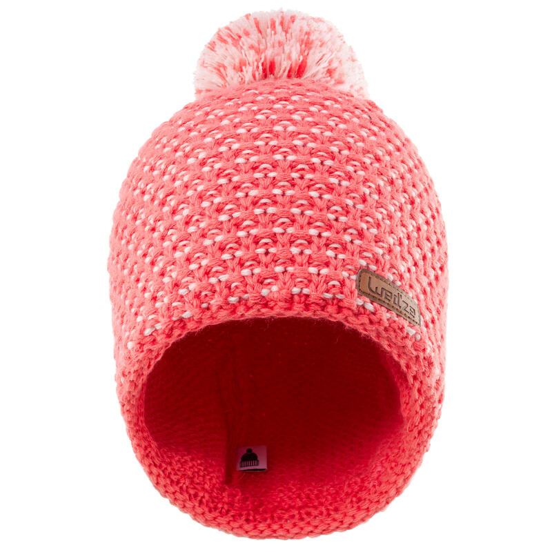 BONNET DE SKI ADULTE MADE IN FRANCE - TIMELESS - CORAIL