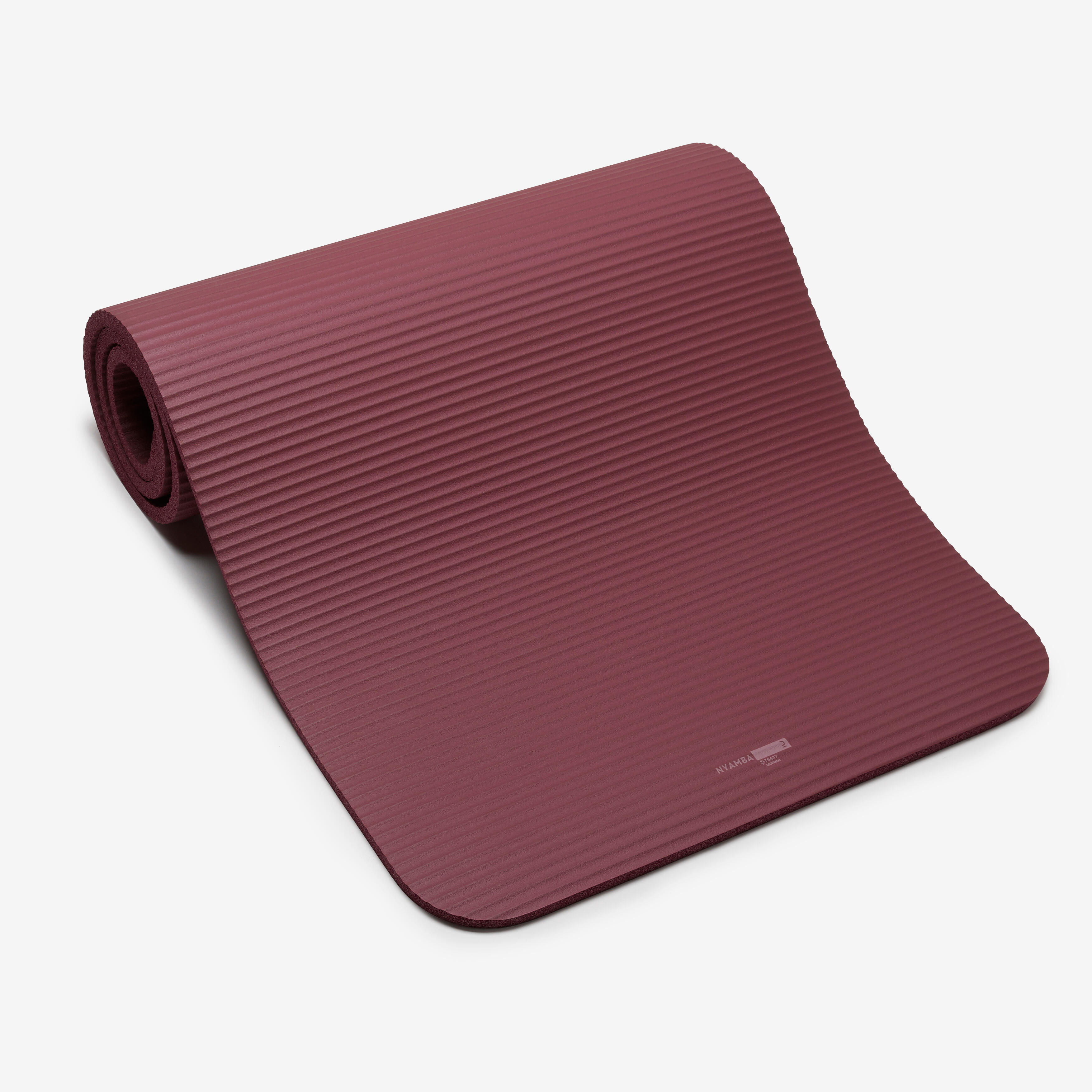 Pilates Floor Mat Comfort M 180 cm x 60 cm x 15 mm Burgundy