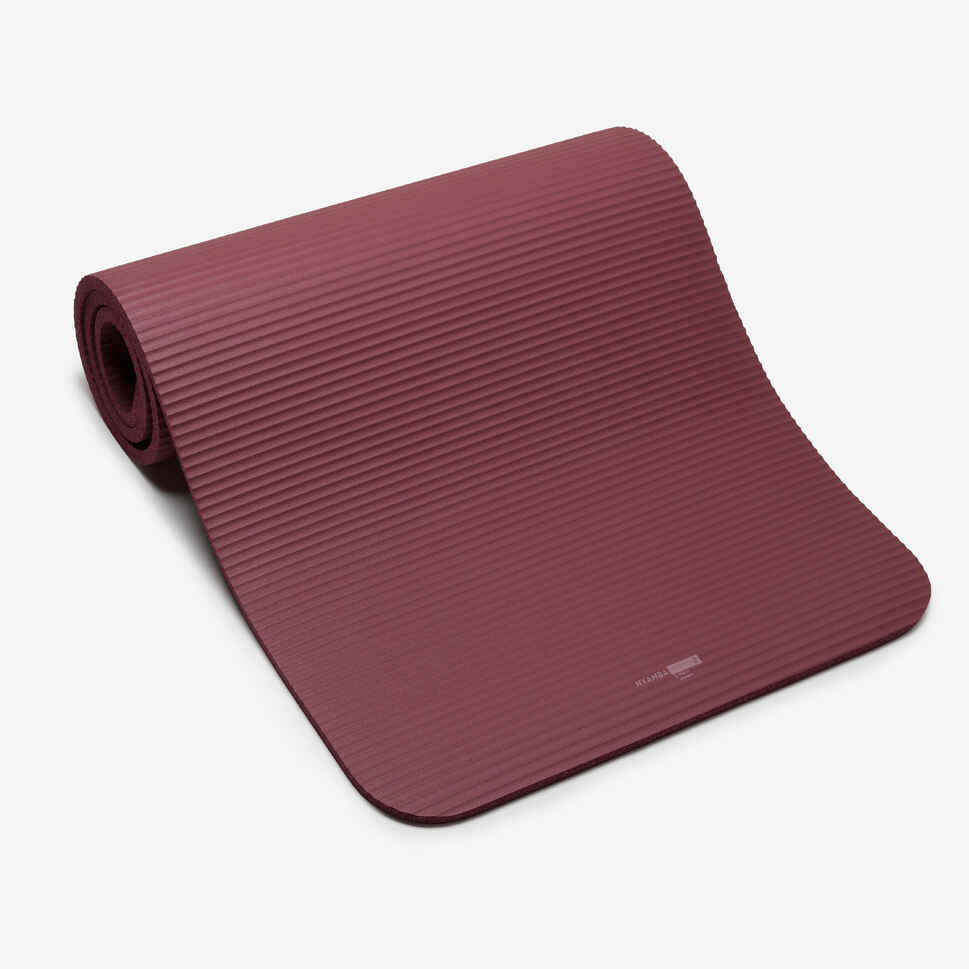 decathlon.de | Pilates mat 15 mm - comfort bordeaux red