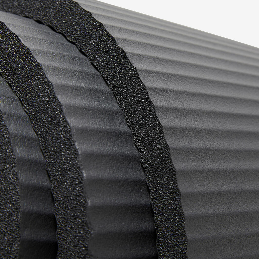 Vingrošanas paklājs pilatēm “Comfort 900”, 180 cm x 70 cm x 20 mm, melns