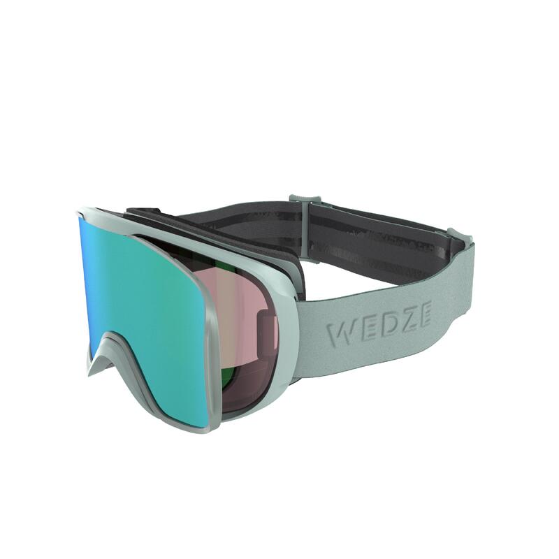 Lyžařské a snowboardové brýle G500 I zelené
