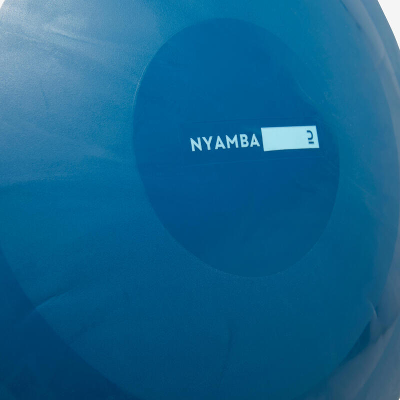 Stevige gymbal maat 1 / 55 cm blauw