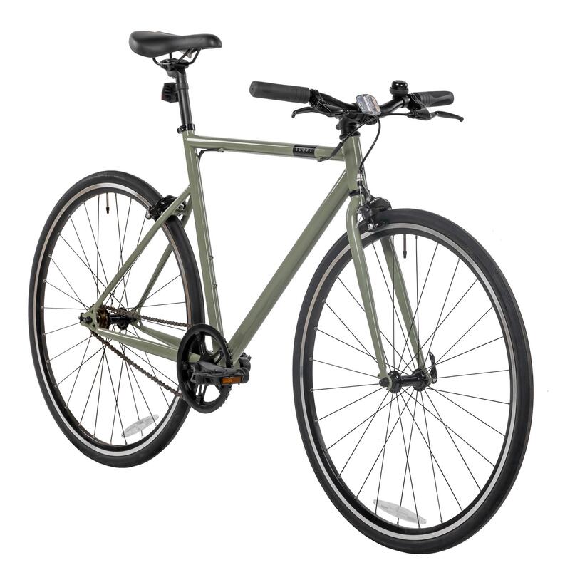 Single Speed / Fixie Elops Speed 500 Bike - Green