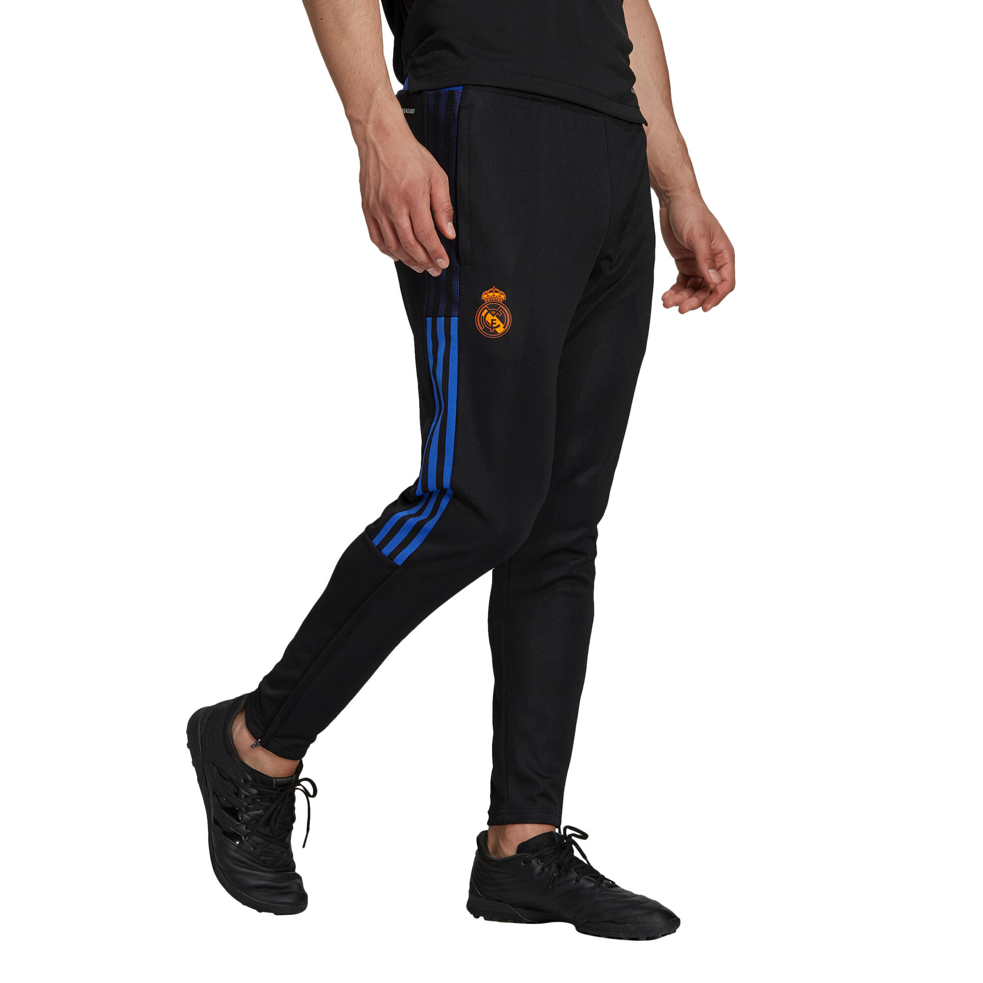 Pantalon Chándal Adidas Hombre Rayas Azul ADIDAS | Decathlon