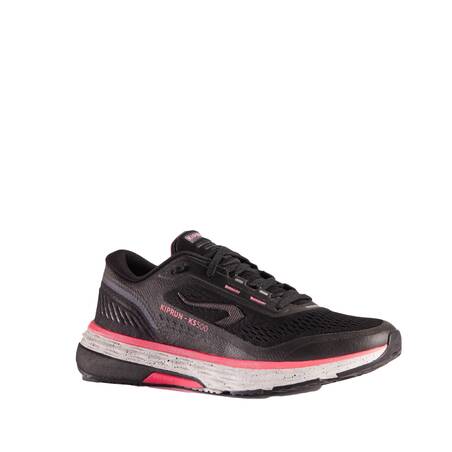 Kiprun KS 500 Women's Running Shoes - black pink