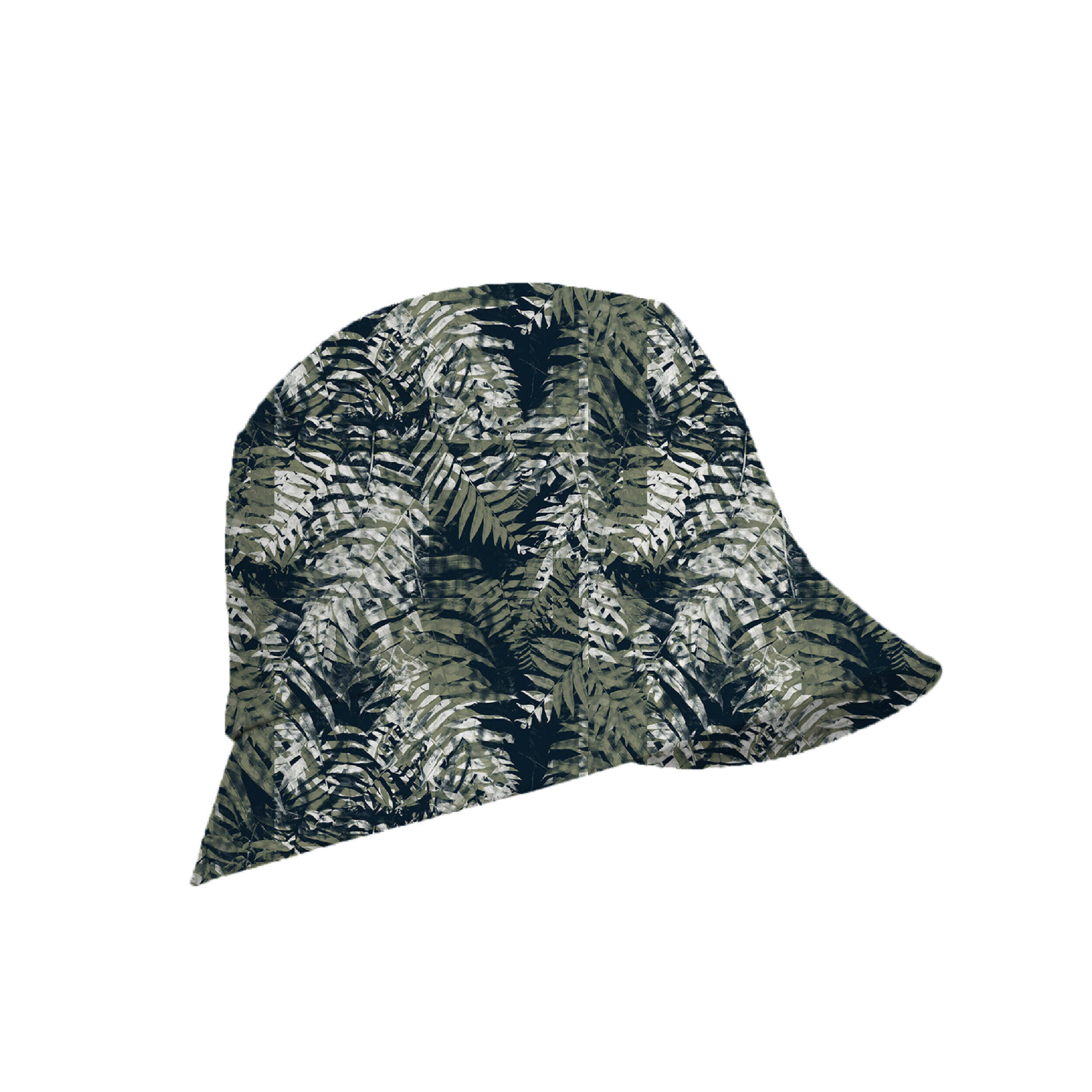 Trekking Hat MT100 Green Leaf -  1