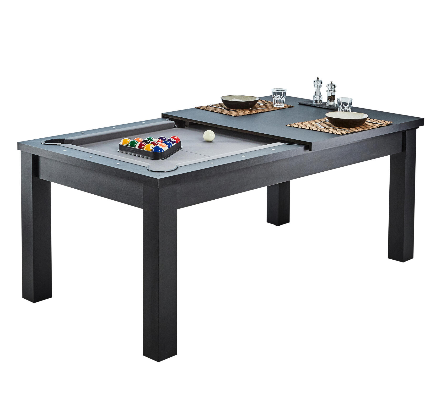 Mesa de billar convertible + tenis de mesa Atlanta para tus comidas! –  Concept-U