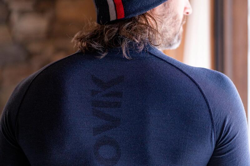 Koszulka termoaktywna do narciarstwa biegowego męska Inovik XC S 500 merynos