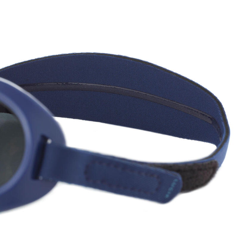 Sunglasses, babies' skiing glasses 1236 months REVERSE category 4, blue WEDZE Decathlon