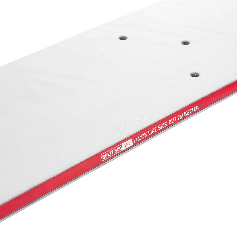 Set splitboard: splitboard voor volwassenen met stijgvellen op maat