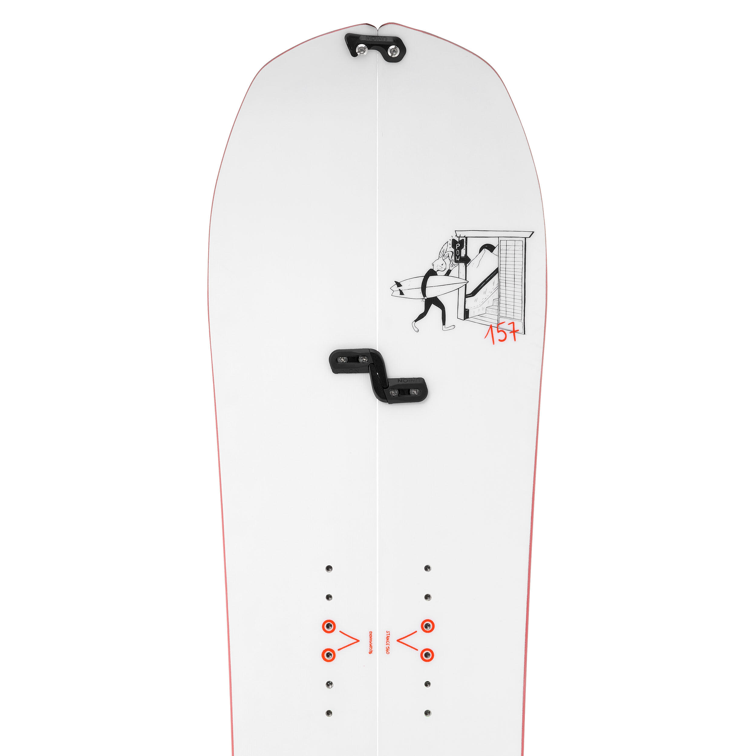 Snowboard Splitboard with Skins – 500 - DREAMSCAPE