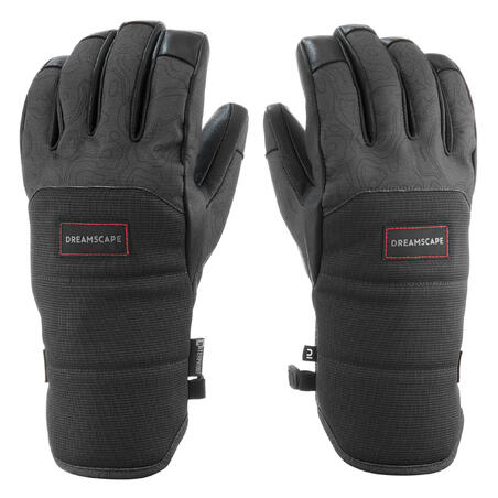 ADULT SNOWBOARD GLOVES - 580 PROTEC GREY