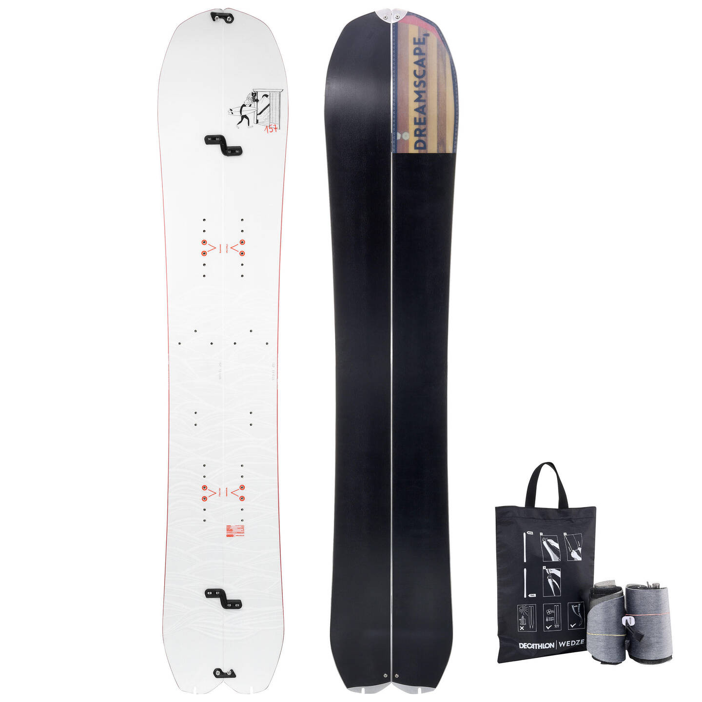 DECATHLON DREAMSCAPE Splitboard-Set