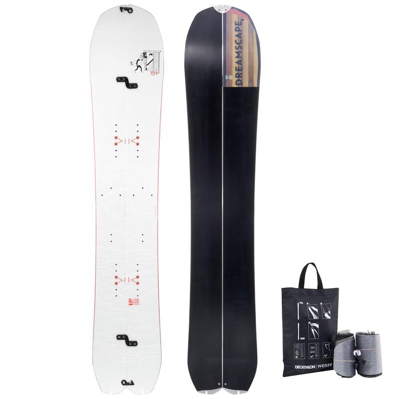 Attacchi snowboard all mountain & freestyle uomo e donna SNB 500 DREAMSCAPE