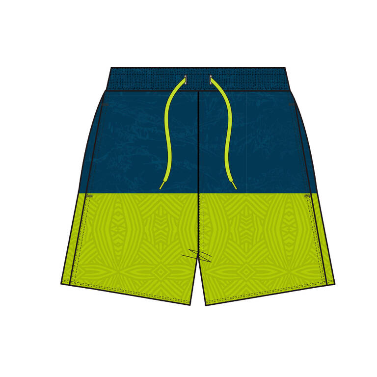 Swimming Trunks blue yellow