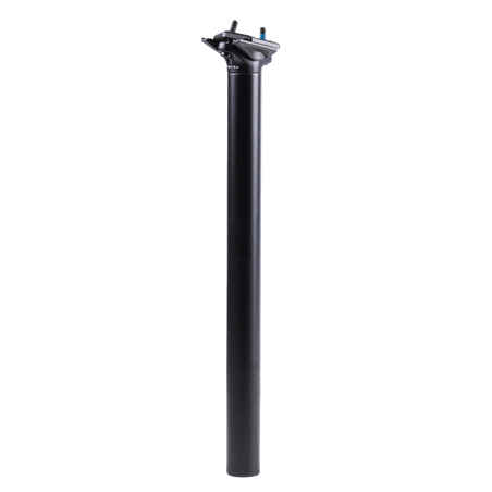 31.6 mm 0 mm Offset 350/400 mm Aluminium Seat Post with Clamp - Black