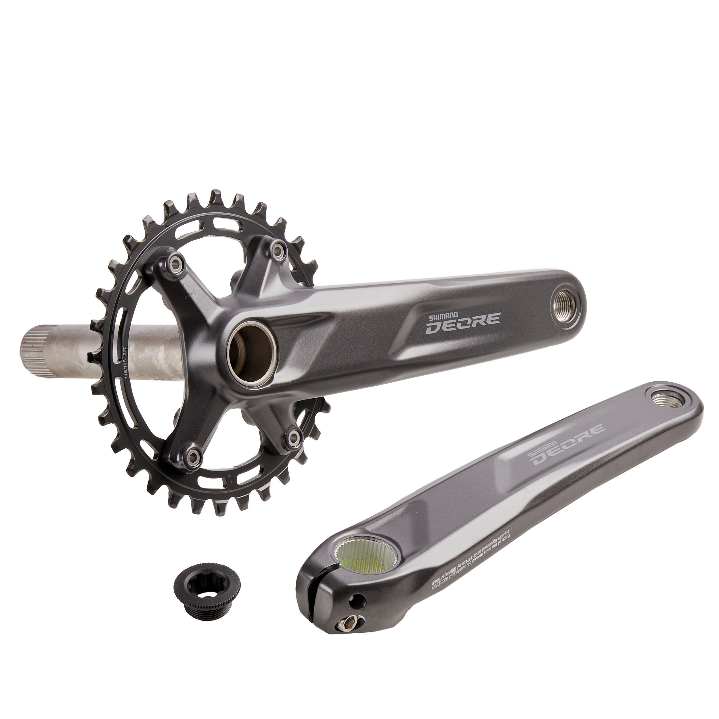 ROCKRIDER CRANKSTEL 32 TANDEN 10/11-SPEED DEORE 175 MM HOLLOWTECH II ZONDER TRAPAS