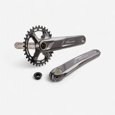 Crankstel 32 tanden 10/11-speed deore 175 mm hollowtech ii zonder trapas