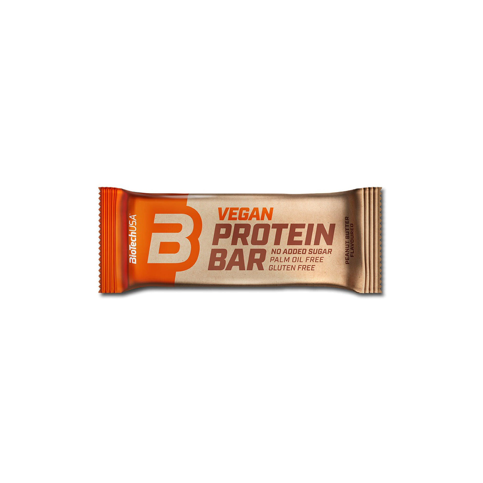 Proteinszelet, vegán, mogyoróvaj - Vegan protein bar Biotechusa