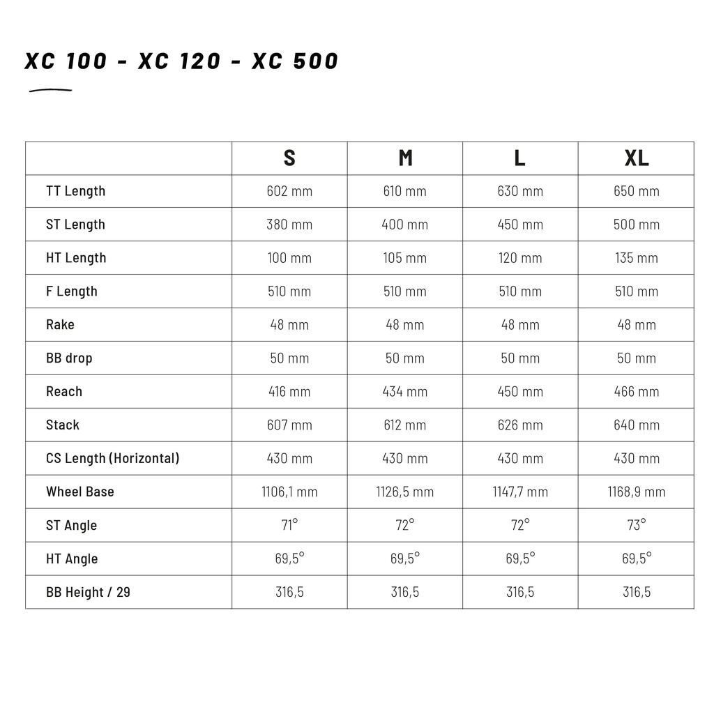 Brdski bicikl ROCKRIDER XC 100