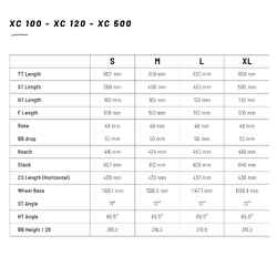 Aluminium Frame XC MTB XC 100