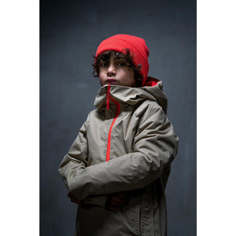 BONNET DE SKI ADULTE - FISHERMAN - ROUGE VIF