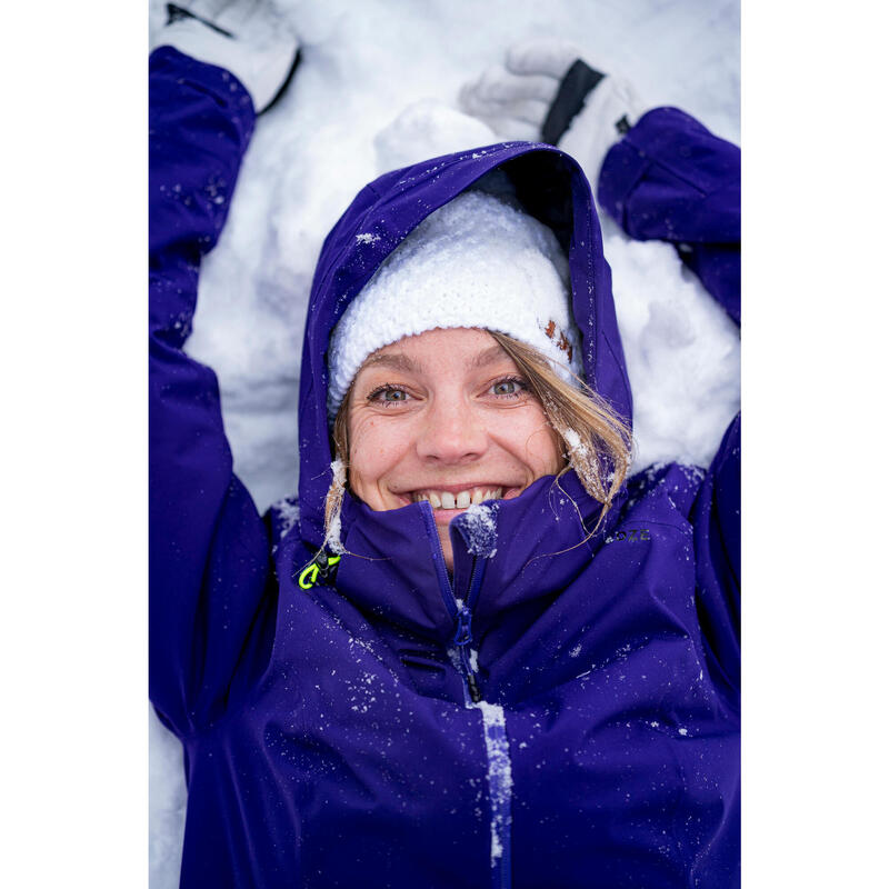 BONNET DE SKI ADULTE - TIMELESS - BLANC