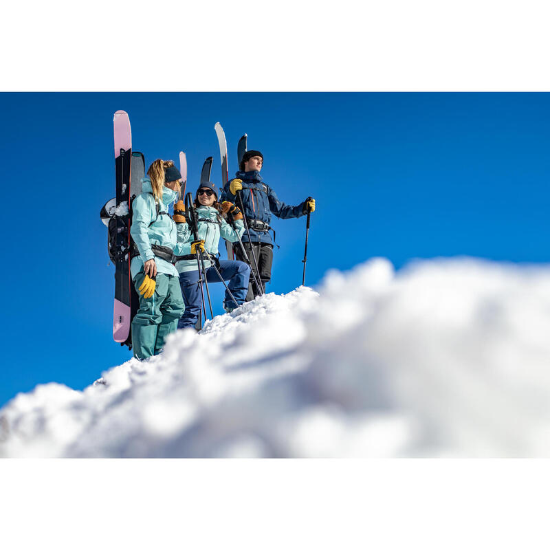 Pantalones de esquí freeride y Nieve impermeable Mujer Wedze Ski FR900