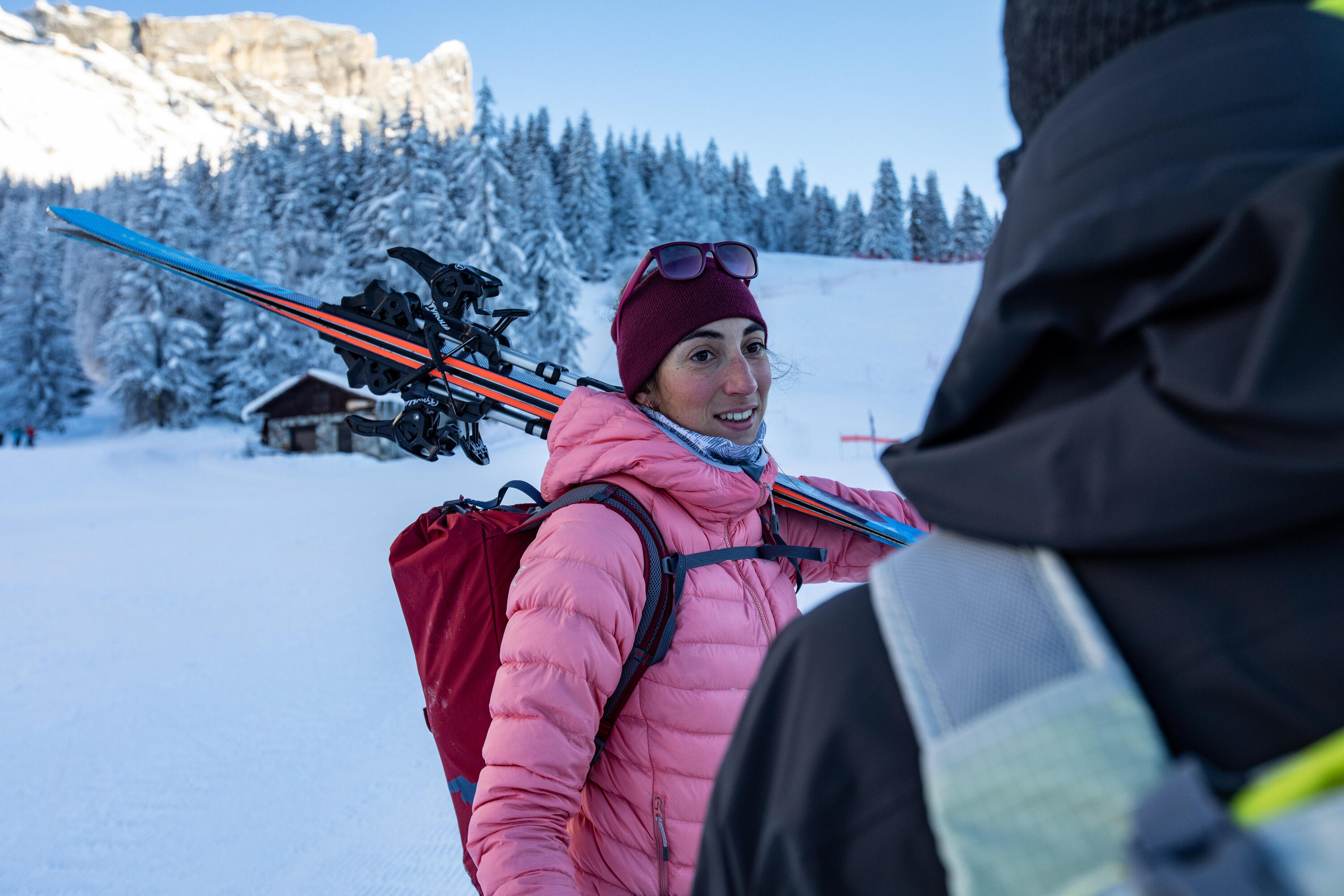 Pack de ski de randonee fijacion + pieles  - XLD 500 RT 10/15
