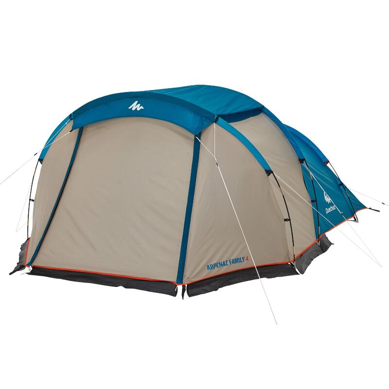 Tente à arceaux de camping - Arpenaz 4 - 4 Personnes - 1 Chambre