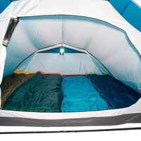 Camping tent with poles - Arpenaz 4 - 4 Person - 1 Bedroom