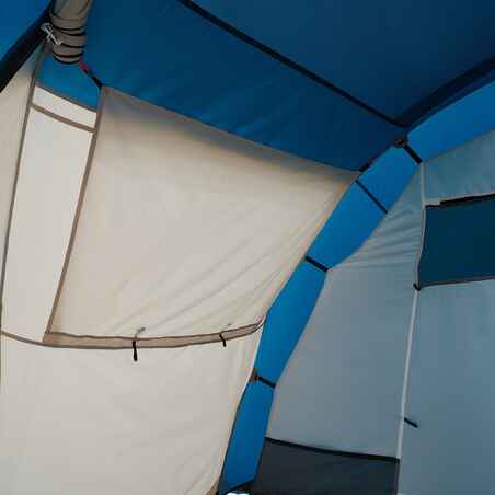 Camping tent with poles - Arpenaz 4 - 4 Person - 1 Bedroom