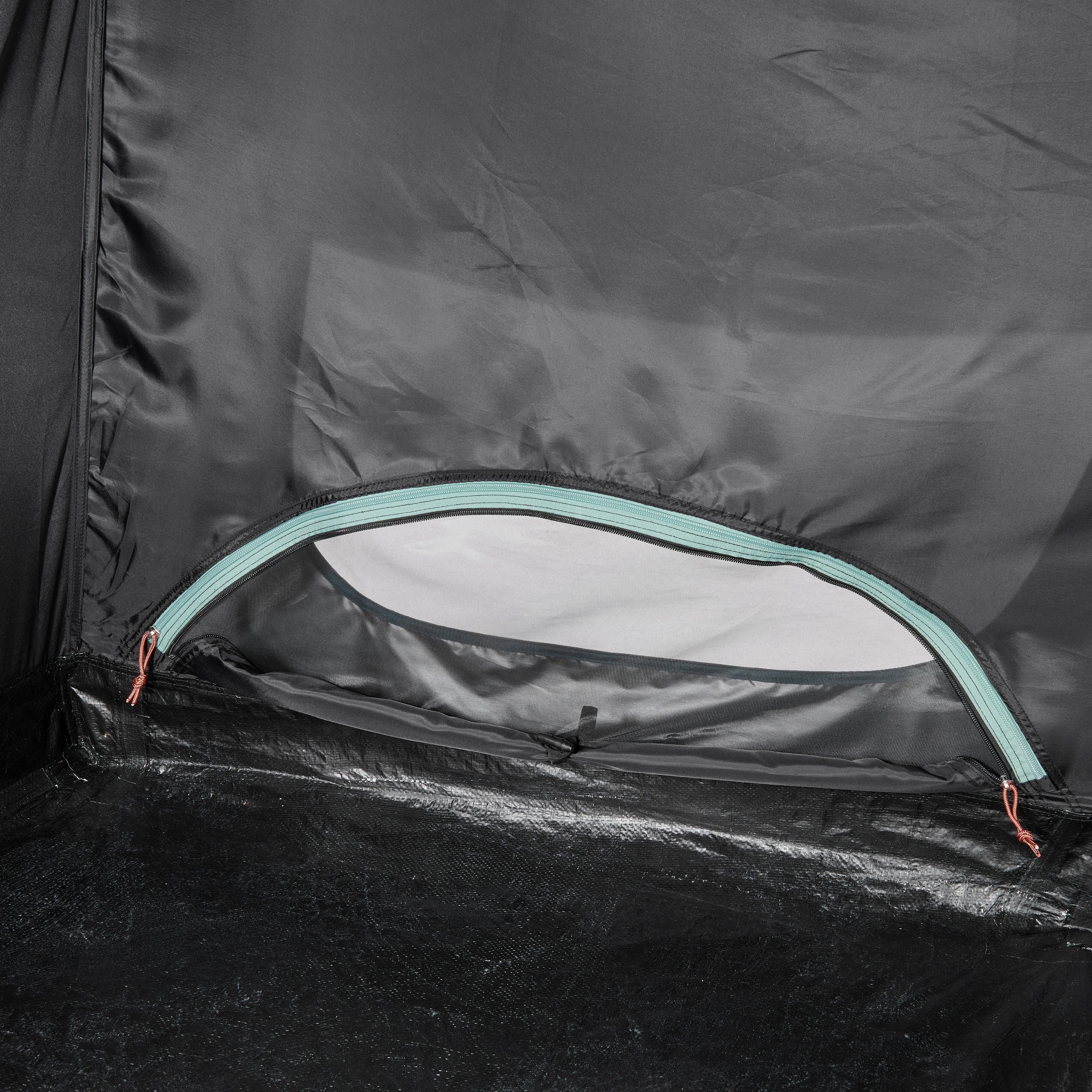 Tente de camping gonflable 5 personnes, Air Seconds 5.2 Fresh & Black - QUECHUA