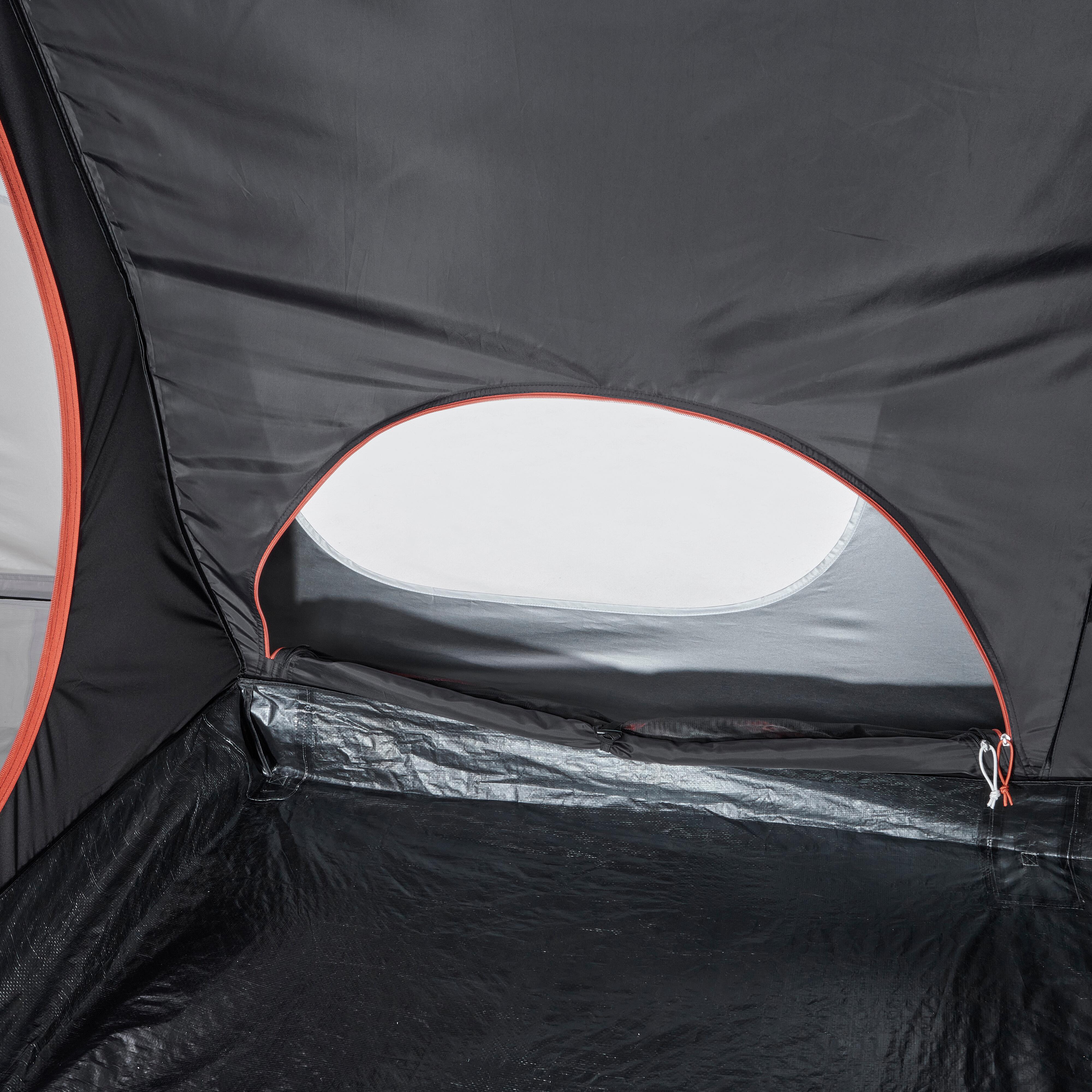 Tente de camping gonflable 5 personnes, Air Seconds 5.2 Fresh & Black - QUECHUA