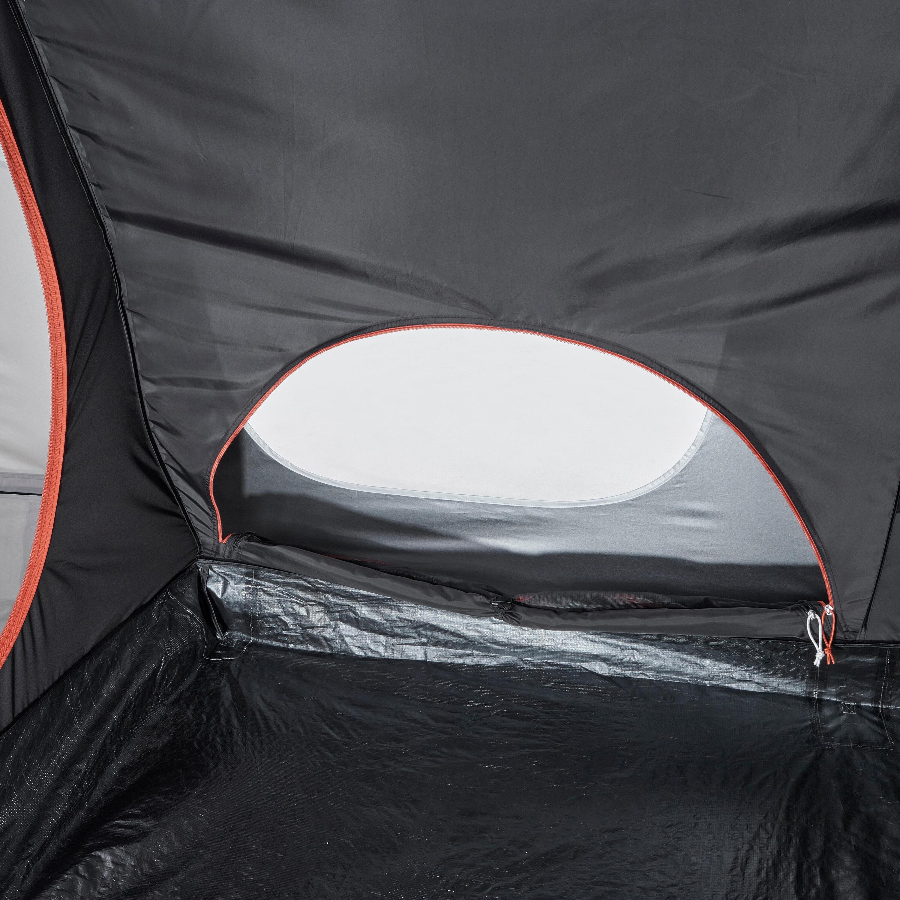 Inflatable Camping Tent 5-Person, Air Seconds 5.2 Fresh & Black 12/17