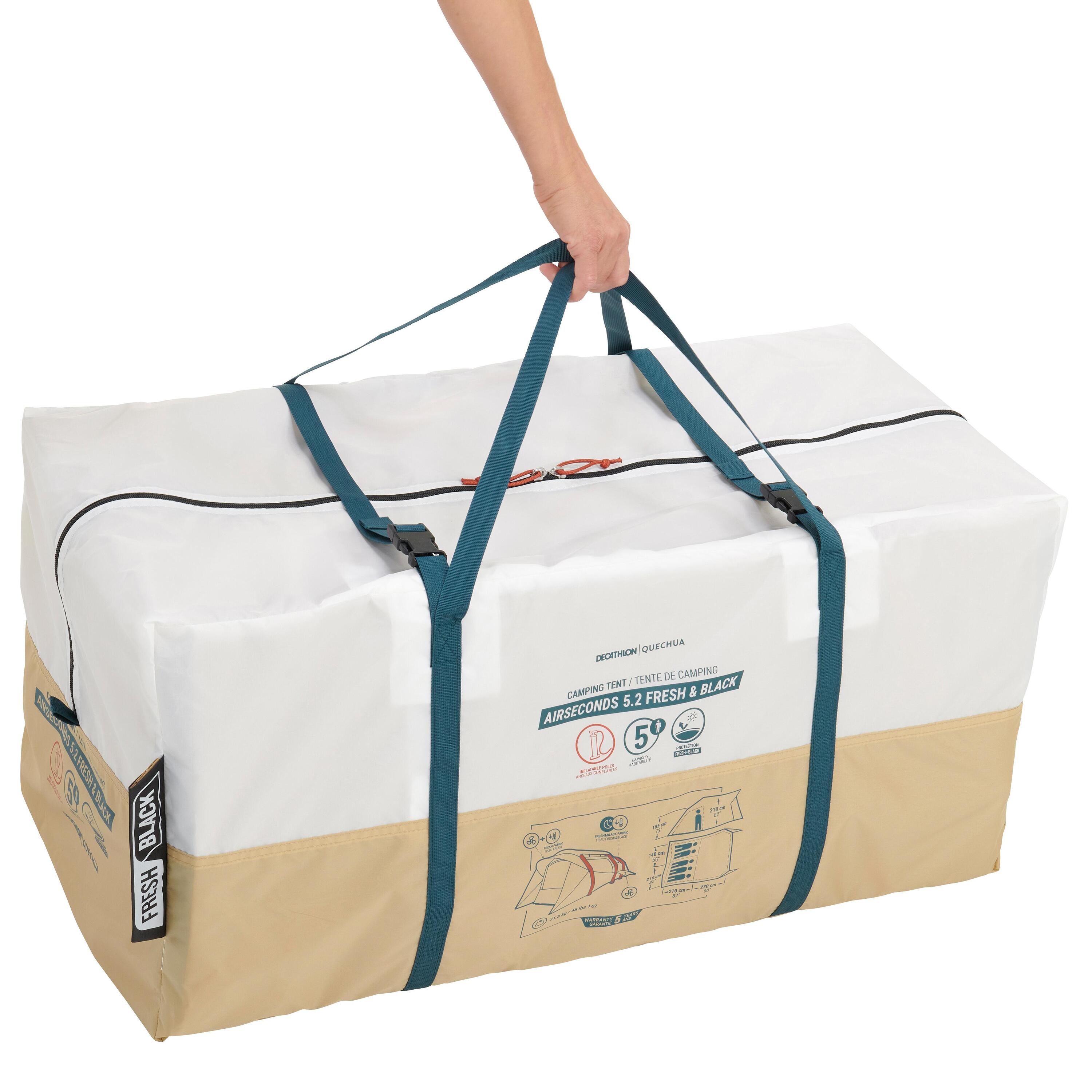 Tente de camping gonflable 5 personnes Air Seconds 5.2 Fresh & Black 3/3
