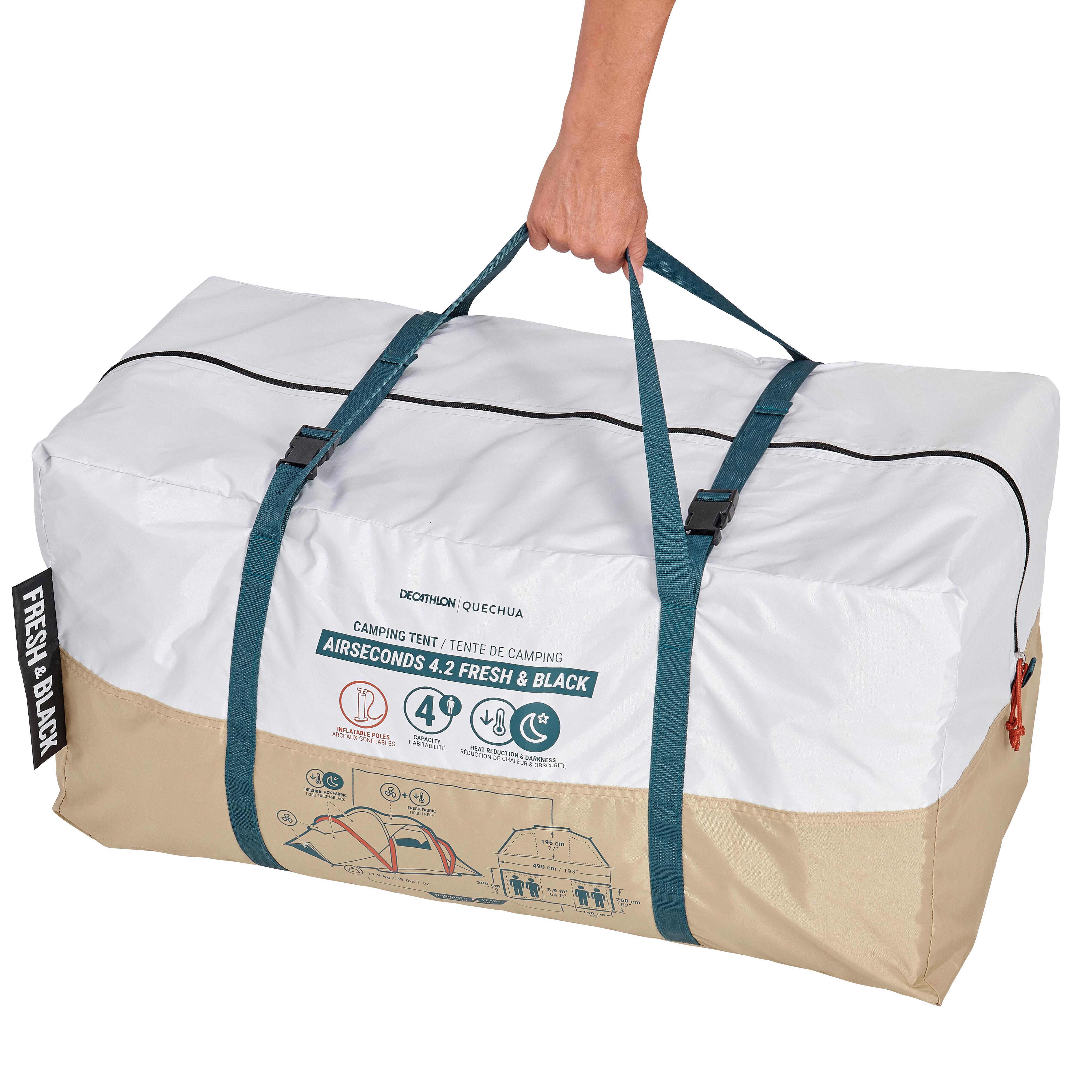 QUECHUA AIR SECONDS FAMILY 4.2 FRESH テント QUECHUA (ケシュア) キャンプ ファミリーテント エアーテント AIR