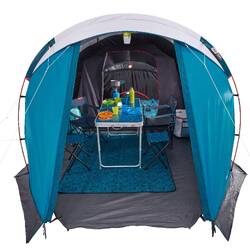 4 Man Blackout Tent With Poles - Arpenaz 4.1 F&B