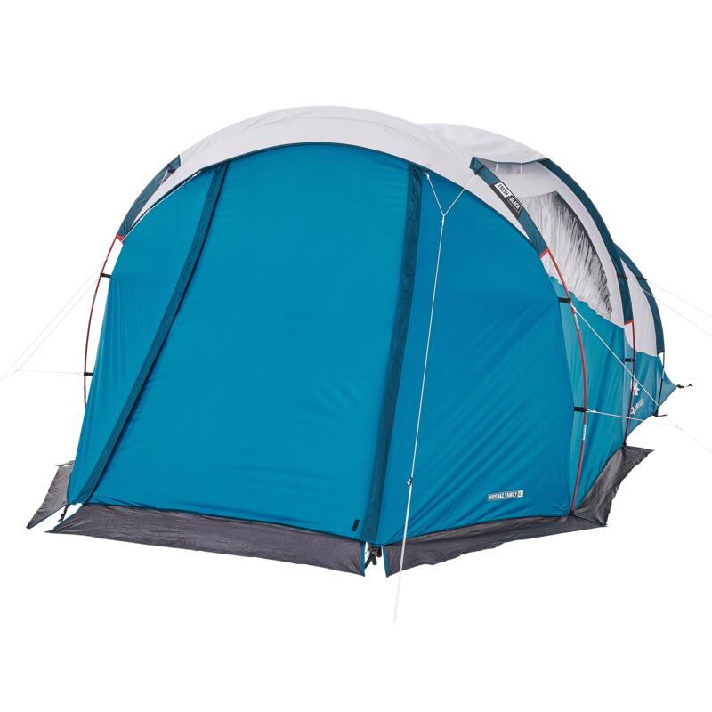 Camping Tent with Poles Arpenaz 4.1 F&B 4 Persons 1 Bedroom