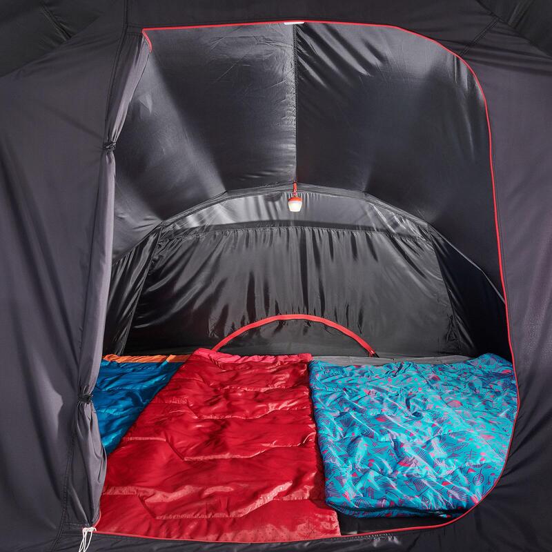 露營帳篷Arpenaz 4.1 F&B－4人1間寢室